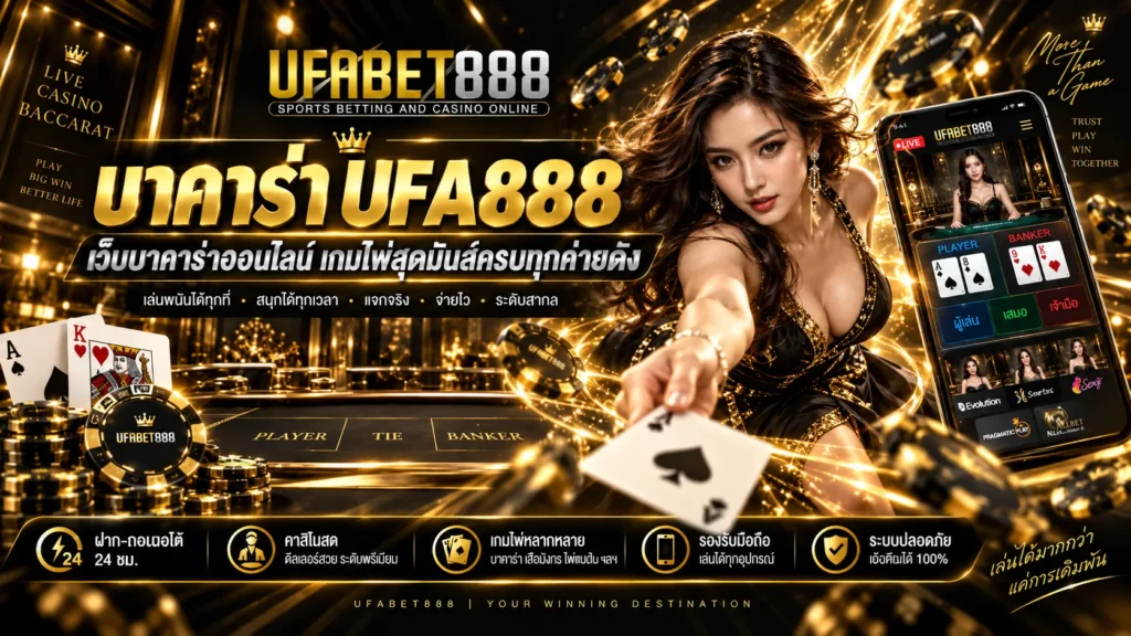 เว็บบาคาร่าออนไลน์ UFA888